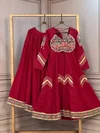 Lw 7178 Cotton With Gamthi Gota Patti Lace Work Navratri Lehenga With Shrug